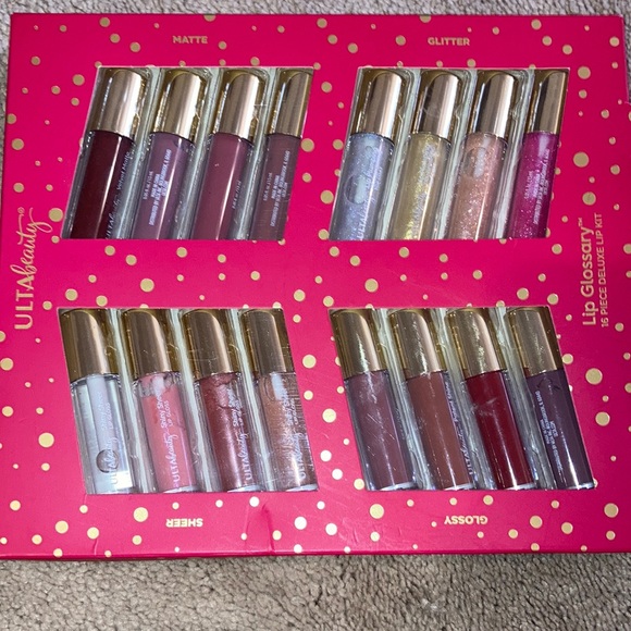 Ulta Beauty Makeup 325 Ulta Lip Glossary 6 Piece Deluxe Lip Kit